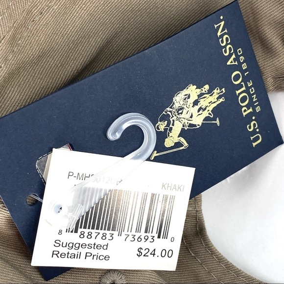 U.S. POLO ASSN. Men's Embroidered Logo Twill Cap - One Size - Picture 5 of 5